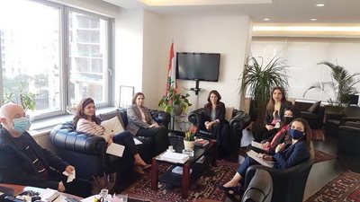 استقبلت الوزيرة شريم د. رولا دشتي ومحافظ عكار